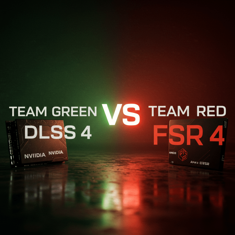 Nvidia DLSS 4 vs. AMD FSR 4 - A comparison of AI upscaling technologies for gaming performance and visual fidelity