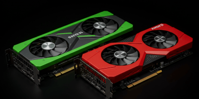 Nvidia 5070 Ti vs. AMD 9070 XT GPU comparison – high-performance gaming graphics cards with dual-fan cooling solutions.