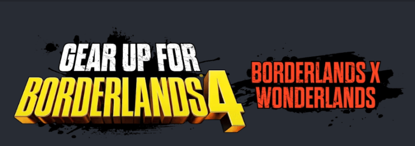 Gear Up for Borderlands 4 – Borderlands X Wonderlands Humble Bundle promotional banner
